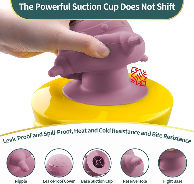 Xuanda Pet Nursing Kit, Puppy Milk Feeder Bottle, Silicone Feeding Nipple for All Breed of Puppy, Kittens and Other Animals (Pink) - Image 3